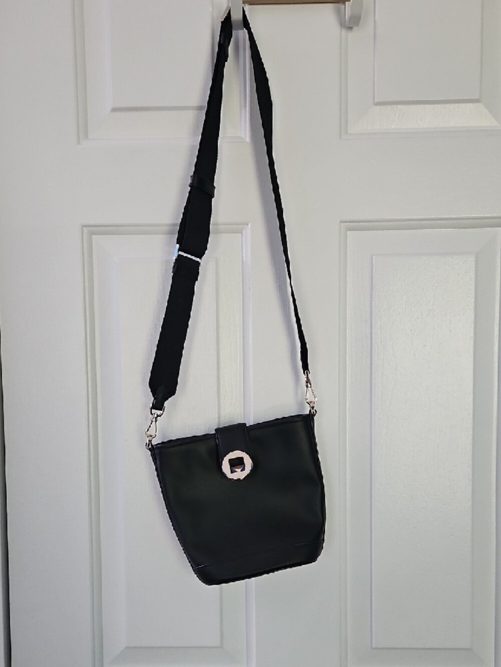 kate spade Black Crossbody Bucket Bag with Star Medallion - Picture 3 of 8